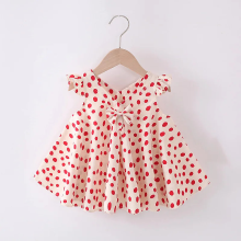Mijn Hummeltje Mini Fashion™   Speels & Elegant   Meisjes Zomer Jurk Rode stippen / 110 (3 4 jaar) | Educatief Speelgoed