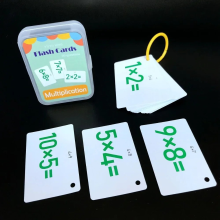 Mijn Hummeltje Math Flash Cards™ – Speels Leren Rekenen – Rekenkaarten Vermenigvuldigen | Educatief Speelgoed