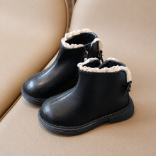 Mijn Hummeltje Mini Fashion™   Warm & Classic   Leren Laarsjes Zwart / 31 (6 7 jaar) | Educatief Speelgoed
