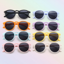 Mijn Hummeltje Kids Sunglasses Set – UV bescherming & plezier – Kinder Zonnebrillen Rond Pastel (Set van 8) | Educatief Speelgoed