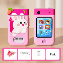 Mijn Hummeltje KiddoPhone – Educatief & Interactief – Kinder Smartphone met Camera en Spellen Konijn / Nee | Educatief Speelgoed