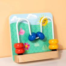 Mijn Hummeltje TinySkills – Creatief & Educatief – Montessori Magnetisch Busy Board Speelbord Kralenlabyrint | Educatief Speelgoed