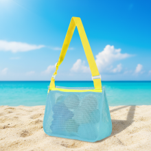 Mijn Hummeltje BeachPlay – Water Fun & Educational – Strandtassen Lichtblauw & Geel | Educatief Speelgoed