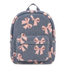 Mijn Hummeltje FluffyGo – Lief & Trendy – Teddy Rugzak L (38x27x11cm) / Lint | Educatief Speelgoed