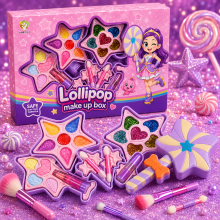 Mijn Hummeltje Make Up Playset™   Veilig & Stimuleer Creativiteit   Magische Make up Lollipop Make updoos | Educatief Speelgoed