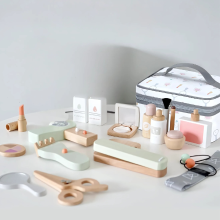 Mijn Hummeltje Woods – Fantasierijk & Duurzaam – Beauty Salon Speelset Noordse Eenvoudige Prinses Cosmetische Tas | Educatief Speelgoed