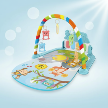 Mijn Hummeltje Musical Baby Play Gym – Kleurijk & Educatief – Baby Gym Kleed Jungle Vriendjes | Educatief Speelgoed