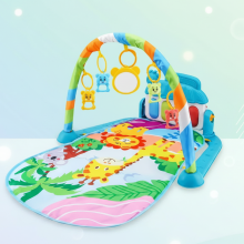 Mijn Hummeltje Musical Baby Play Gym – Kleurijk & Educatief – Baby Gym Kleed Safari Vriendjes | Educatief Speelgoed