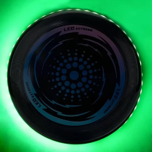 Mijn Hummeltje NightFly – Lichtgevend & Stevig – LED Frisbee Groen | Educatief Speelgoed