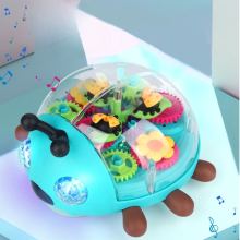 Mijn Hummeltje Music Beetle Toy™   Motorische vaardigheid ontwikkelen   Mechanische kever | Educatief Speelgoed