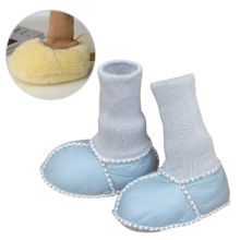 Mijn Hummeltje Mini Fashion™ | Warm & Knus   Baby slofjes Blauw / 15 (0 6 maanden) | Educatief Speelgoed