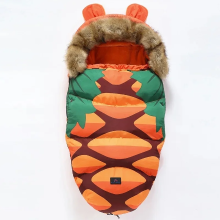 Mijn Hummeltje CozyRide – Warm & Gezellig – Baby Slaapzak voor Kinderwagen Oranje | Educatief Speelgoed