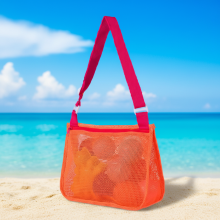 Mijn Hummeltje BeachPlay – Water Fun & Educational – Strandtassen Oranje & Fuchsia | Educatief Speelgoed
