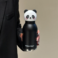 Mijn Hummeltje AnimalSip – Schattig & Praktisch – Kinder RVS Thermosfles met Dierenprint Panda | Educatief Speelgoed