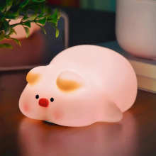 Mijn Hummeltje Squeezie Night Light™   Knuffelbaar Licht   Nachtlampje Varkentje | Educatief Speelgoed