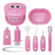 Mijn Hummeltje Tooth Time™ – Lachen & Leren – Tandarts Set Kinderen Roze | Educatief Speelgoed