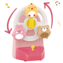 Mijn Hummeltje Ferris Wheel Music™   Dierenpret Muziekdoos    Speelgoed Dieren Reuzenrad Roze | Educatief Speelgoed