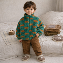 Mijn Hummeltje Mini Fashion™  – Extra Zacht & Warm – Beren Fleece Vest Groen / 2–3 Years (90 cm) | Educatief Speelgoed