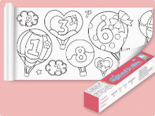 Mijn Hummeltje ColoringPaper™   Laat de creativiteit in je kleine los!   XXL Kleurplaat Nummers & Letters | Educatief Speelgoed