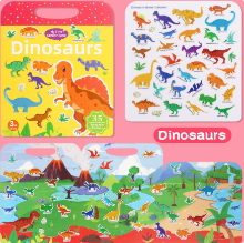Mijn Hummeltje Play Book™   Stimuleer Creativiteit   Speel & Doe boek Dinosaurus | Educatief Speelgoed