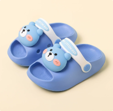 Mijn Hummeltje Mini Fashion – Vrolijk & Veilig – Polka Strand Slippers Blauwe Beer / 170 (4–5 jaar) | Educatief Speelgoed