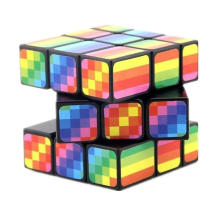 Mijn Hummeltje Magic Cube Puzzle™   Draai, Verwonder & Los op   Puzzel Regenboogspiegel | Educatief Speelgoed