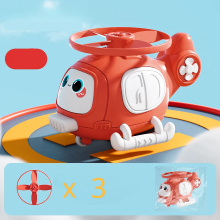 Mijn Hummeltje Hover Buddy™ – Luchtige Lachjes – Cartoon Helikopter Rood | Educatief Speelgoed