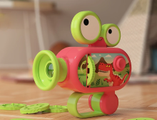 Mijn Hummeltje Story Projector™ – Magisch Lichtavontuur – Projector Zaklamp Rood | Educatief Speelgoed