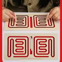 Mijn Hummeltje BrainBoost Puzzle Toy Pen™   Train je Brain   Puzzel Speelgoed Pen Rood | Educatief Speelgoed