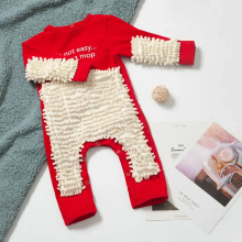 Mijn Hummeltje TinyCleaner – Zacht & Praktisch – Baby Jumpsuit voor Kruipen en Spelen Rood / 73 (6–9 maanden) | Educatief Speelgoed