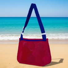 Mijn Hummeltje BeachPlay – Water Fun & Educational – Strandtassen Rood & Donkerblauw | Educatief Speelgoed