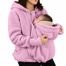 Mijn Hummeltje MamaNest – Warm & Praktisch – 2 in 1 Draagjas voor Mama en Baby Roze / XXL | Educatief Speelgoed
