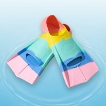 Mijn Hummeltje HydroFins – Waterpret & Duiken – Anti Slip Zwemvinnen Roze Groen / M | Educatief Speelgoed