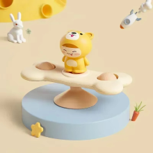 Mijn Hummeltje Suction Spinner™ – Samen zonder strijd – Draaispeeltje Hond | Educatief Speelgoed