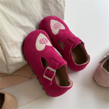 Mijn Hummeltje Barefoot – Leer & Barefoot – Kinderschoen met Zachte Zool Rood / 15 (0–6 maanden) | Educatief Speelgoed