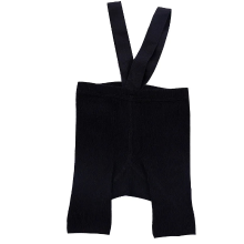 Mijn Hummeltje Mini Fashion™   Handige Schouderbanden   Korte Panty Zwart / M (12 24 maanden) | Educatief Speelgoed