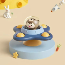 Mijn Hummeltje Suction Spinner™ – Samen zonder strijd – Draaispeeltje Beer | Educatief Speelgoed