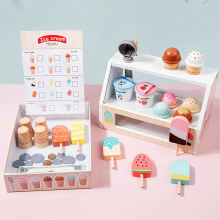 Mijn Hummeltje Ice Cream Playset™   Creatief & Leerzaam   IJsjes Speelset Ijssalon met menu | Educatief Speelgoed
