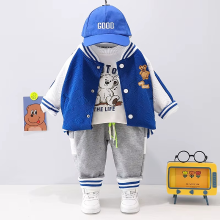 Mijn Hummeltje Mini Fashion™   Peuter & Avontuur    3 delige Kleding Set Blauw Baseball / 110 (4 jaar) | Educatief Speelgoed