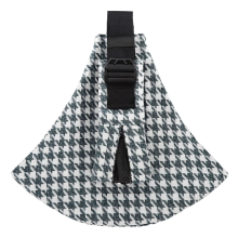 Mijn Hummeltje Baby Sling Carrier™   Verstelbare draagzak   Heupdrager Sage Houndstooth – Comfort | Educatief Speelgoed