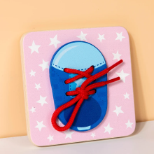 Mijn Hummeltje TinySkills – Creatief & Educatief – Montessori Magnetisch Busy Board Speelbord Schoenveter strikken | Educatief Speelgoed