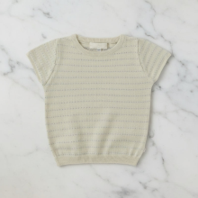 Mijn Hummeltje Bella Knit Top & Skirt – Licht & Luchtig – Gebreide Kinder Zomer Set Abrikoos / 140 (7–8 jaar) | Educatief Speelgoed