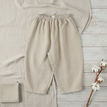 Mijn Hummeltje Plaid Cotton Pants – Luchtig & Ademend – Casual ballon/harem stijl broek Kaki / 140 (10–11 jaar) | Educatief Speelgoed