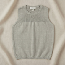 Mijn Hummeltje Knitwear Set – Elegant & Comfy – Zacht Gebreid Vest Grijs / 130 (8–9 jaar) | Educatief Speelgoed