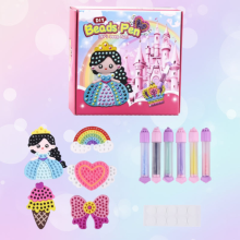 Mijn Hummeltje SparklePen – Creatief & Schattig – DIY Kralen Set Set van 5 | Educatief Speelgoed