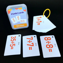 Mijn Hummeltje Math Flash Cards™ – Speels Leren Rekenen – Rekenkaarten Delen | Educatief Speelgoed