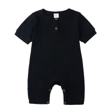 Mijn Hummeltje Mini Fashion™   Luchtig & Ademend   Baby Romper Zwart / 60 (0 3 maanden) | Educatief Speelgoed