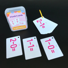 Mijn Hummeltje Math Flash Cards™ – Speels Leren Rekenen – Rekenkaarten Aftrekken | Educatief Speelgoed