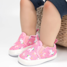 Mijn Hummeltje TinySteps – Veilig & Speels – Baby Slip On Antislip Sneakers Roze / 16 (0 – 6 maanden / 10.5–11 Cm) | Educatief Speelgoed