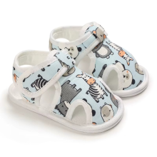 Mijn Hummeltje Mini Fashion™ | Schattige Dieren   Sandalen Lichtblauw / 1 (0 6 maanden) | Educatief Speelgoed